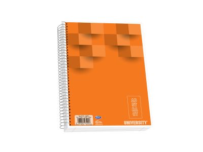 Τετράδιο Skag Σπιράλ UNIVERSITY LAMINATED 17x25 5Θεμάτων Διάφορα σχέδια Νο2335
