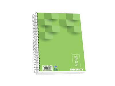 Τετράδιο Skag Σπιράλ UNIVERSITY LAMINATED 17x25 5Θεμάτων Διάφορα σχέδια Νο2335