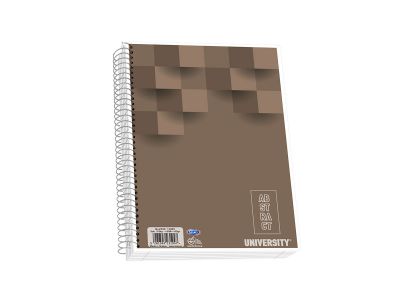 Τετράδιο Skag Σπιράλ UNIVERSITY LAMINATED 17x25 5Θεμάτων Διάφορα σχέδια Νο2335