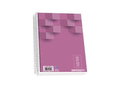 Τετράδιο Skag Σπιράλ UNIVERSITY LAMINATED 17x25 5Θεμάτων Διάφορα σχέδια Νο2335