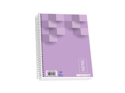 Τετράδιο Skag Σπιράλ UNIVERSITY LAMINATED 17x25 5Θεμάτων Διάφορα σχέδια Νο2335