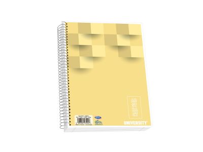 Τετράδιο Skag Σπιράλ UNIVERSITY LAMINATED 17x25 5Θεμάτων Διάφορα σχέδια Νο2335