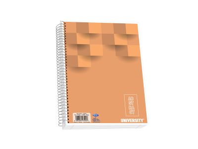 Τετράδιο Skag Σπιράλ UNIVERSITY LAMINATED 17x25 5Θεμάτων Διάφορα σχέδια Νο2335