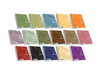 Τετράδιο Skag Σπιράλ UNIVERSITY LAMINATED 17x25 1Θέματος Διάφορα σχέδια Νο2331