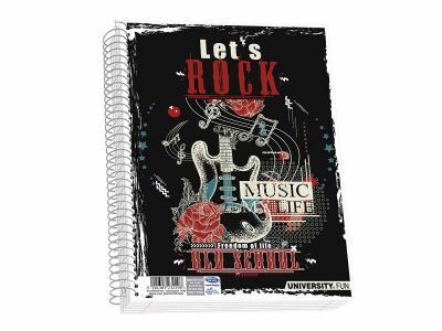 Τετράδιο Skag Σπιράλ UNIVERSITY FUN A4 1Θέματος Διάφορα σχέδια Ν.2511 Τετράδιο Skag Σπιράλ UNIVERSITY FUN A4 1Θέματος Διάφορα σχέδια Ν.2511