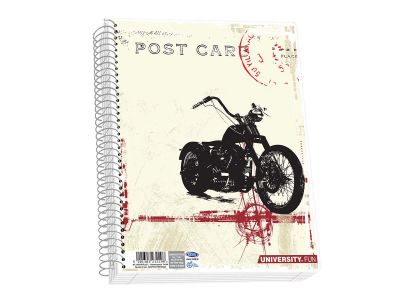 Τετράδιο Skag Σπιράλ UNIVERSITY FUN A4 1Θέματος Διάφορα σχέδια Ν.2511 Τετράδιο Skag Σπιράλ UNIVERSITY FUN A4 1Θέματος Διάφορα σχέδια Ν.2511