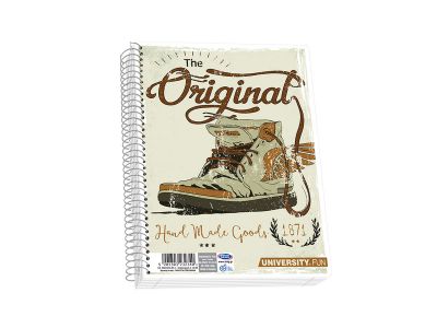 Τετράδιο Skag Σπιράλ UNIVERSITY FUN 17X25 1Θέματος  Διάφορα σχέδια Ν.2501