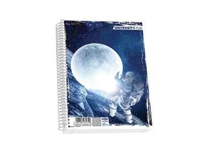 Τετράδιο Skag Σπιράλ UNIVERSITY FUN 17X25 1Θέματος  Διάφορα σχέδια Ν.2501