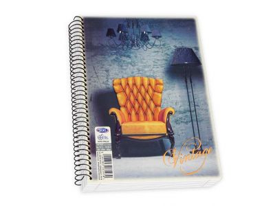 Τετράδιο Skag Σπιράλ VINTAGE 17X25 3Θεμάτων Διάφορα σχέδια  ΝΟ7313