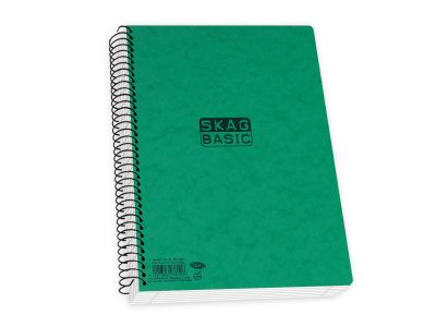 Τετράδιο Skag Σπιράλ   BASIC A4 2Θεμάτων Διάφορα σχέδια 80GR ΝΟ8012