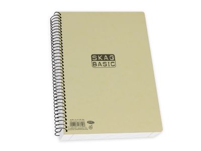 Τετράδιο Skag Σπιράλ   BASIC A4 2Θεμάτων Διάφορα σχέδια 80GR ΝΟ8012