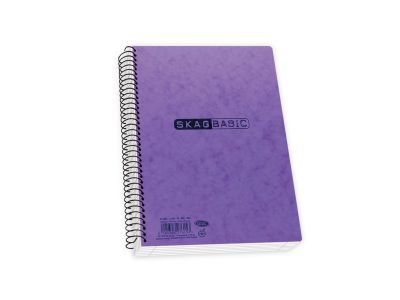 Τετράδιο Skag Σπιράλ   BASIC 17Χ25 5Θεμάτων 8ΟGR Διάφορα σχέδια ΝΟ8005