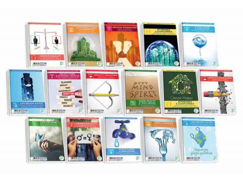 Τετράδιο Skag Σπιράλ SAVE EARTH 17Χ25 3Θεμάτων Διάφορα σχέδια  Νο 9043