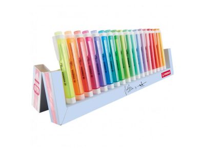 Stabilo Swing Deskset 18 Χρωμάτων Μαρκαδόροι Υπογράμμισης 275/18-01