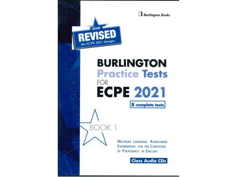 BURLINGTON PRACTICE TESTS MICHIGAN ECPE 1 TCHR'S 2021