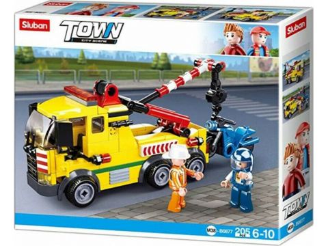 Sluban Τουβλάκια Mobile Crane 205pcs ,B0877