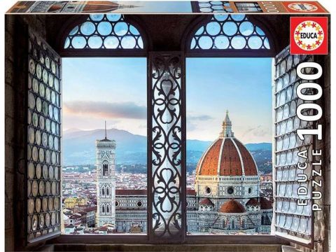 EDUCA Παζλ 1000 τεμ. Views Florence Italy 18460