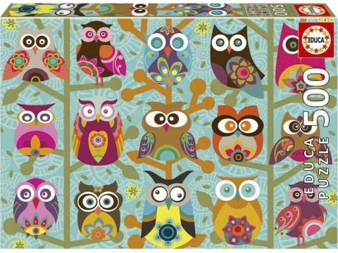 Educa Οι Κουκουβάγιες 2D 500pcs 19006