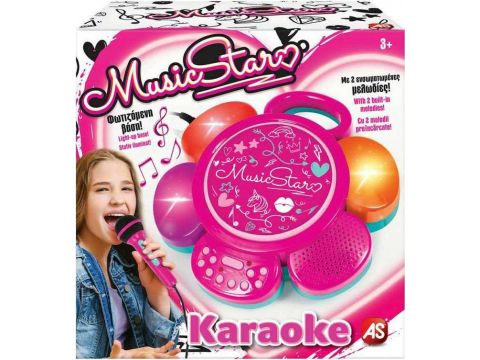 AS Company Karaoke Μικρόφωνο Με Βάση Music Star 7510-56902