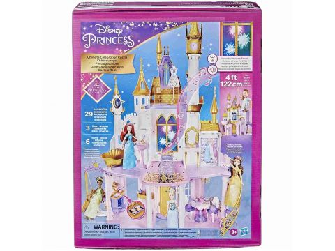 Hasbro Disney Princess Ultimate Celebration Castle, Doll House With Musical Fireworks Light Show F1059