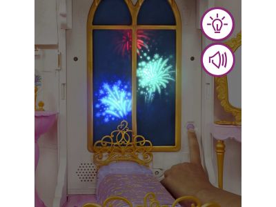 Hasbro Disney Princess Ultimate Celebration Castle, Doll House With Musical Fireworks Light Show F1059