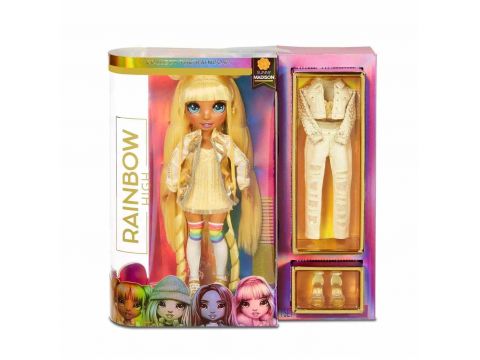GIOCHI PREZIOSI  Rainbow High Κούκλα Κίτρινη Sunny Madison RAB06000