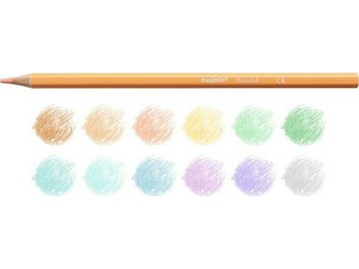 Carioca Pastel Σετ Ξυλομπογιές 12τμχ 43034