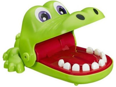 Hasbro Επιτραπέζιο Παιχνίδι Κροκόδειλος Οδοντίατρος Ε4898