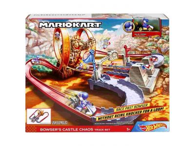 Mattel Πίστα Hot Wheels Mario Kart Bowsers Castle Chaos GNM22