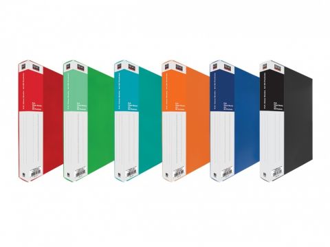 Ντοσιέ Σουπλ Skag Systems P.P. Χρωματιστά Α4 με 80 Διαφανή Θήκες 278904