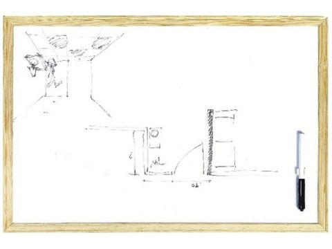 Describo Πίνακας Μαρκαδόρου 60 x 90 Ξύλινο Πλαίσιο 12.08.01.053.00 Describo Πίνακας Μαρκαδόρου 60 x 90 Ξύλινο Πλαίσιο 12.08.01.053.00