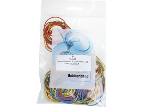 Valoro -  Λαστιχάκια Συσκευασίας Χρωματιστά 38x1.5mm 50gr 