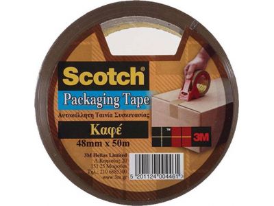 Ταινία Συσκευασίας 3Μ Scotch Θορυβώδης Καφέ 48mm x 50m 313 Ταινία Συσκευασίας 3Μ Scotch Θορυβώδης Καφέ 48mm x 50m 313
