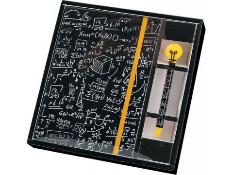 Total Gift Math Παιδικό Σετ Γραφικής Ύλης με Σημειωματάριο και Στυλό Σημειωματάριο A5 με Λάστιχο και Στυλό XL1874