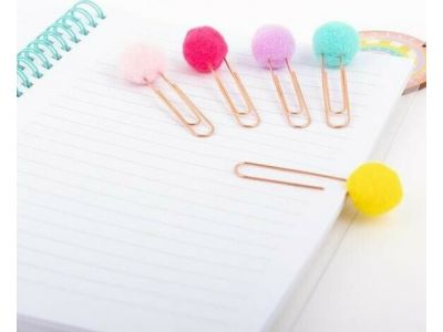 Trendhaus Good Feelings Pom Pom Συνδετήρες 5τμχ CH28610