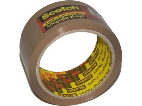 Ταινία Συσκευασίας 3Μ Scotch Θορυβώδης Καφέ 48mm x 50m 313 Ταινία Συσκευασίας 3Μ Scotch Θορυβώδης Καφέ 48mm x 50m 313