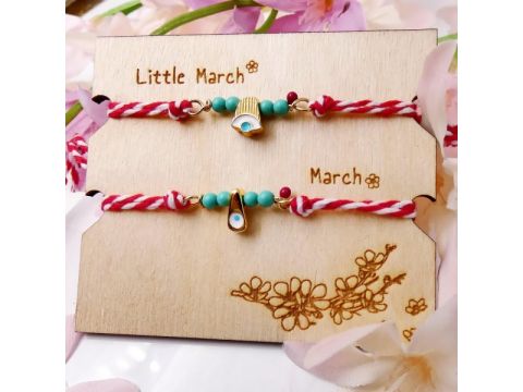 Toolittle Βραχιόλι-Μάρτης Mommy & Daughter sb106276 Toolittle Βραχιόλι-Μάρτης Mommy & Daughter sb106276