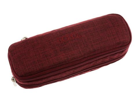 Polo Κασετίνα Οβάλ Pencil Case Duo Box 2022 Jean Μπορντό 9-37-004-3300