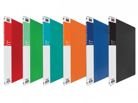 Ντοσιέ Σουπλ Skag Systems P.P. Χρωματιστά Α4 με 10 Διαφανή Θήκες