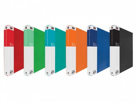 Ντοσιέ Σουπλ Skag Systems P.P. Χρωματιστά Α4 με 100 Διαφανή Θήκες