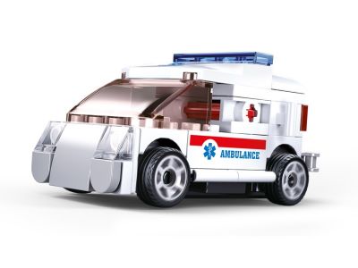 Sluban Power Bricks Ambulance 54τμχ M38-B0916F 