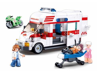 Sluban Ambulance 328τμχ M38-B1065