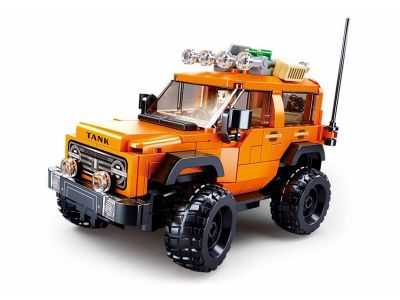 Sluban Model Bricks American Suv Bronx 302τμχ M38-B1013