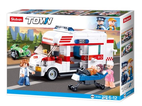 Sluban Ambulance 328τμχ M38-B1065