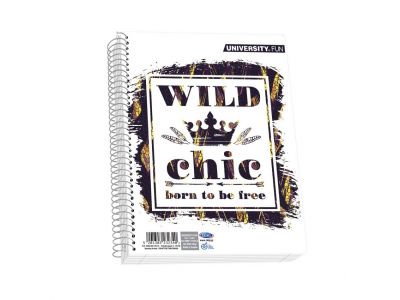 Τετράδιο Skag Σπιράλ UNIVERSITY FUN 17X25 2Θεμάτων Διάφορα σχέδια Ν.2502