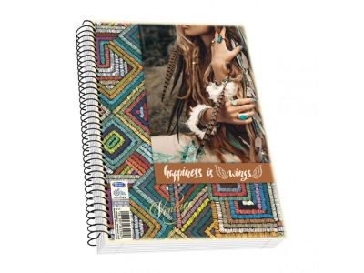 Τετράδιο Skag Σπιράλ VINTAGE Α4 3Θεμάτων Διάφορα σχέδια ΝΟ7323