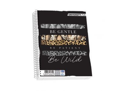 Τετράδιο Skag Σπιράλ UNIVERSITY FUN 17X25 2Θεμάτων Διάφορα σχέδια Ν.2502