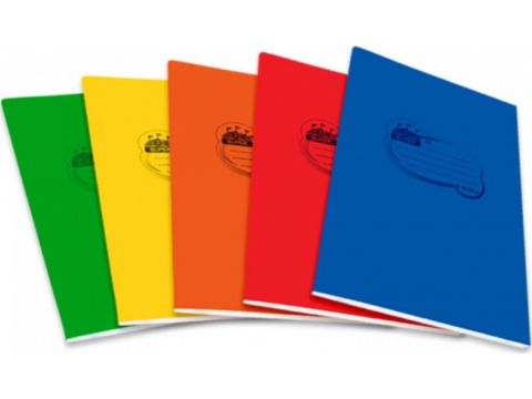 Τετράδιο Skag Super Διεθνές Ριγέ Α4 21 X 29 80gr 50 Φύλλων 5 χρώματα 230360