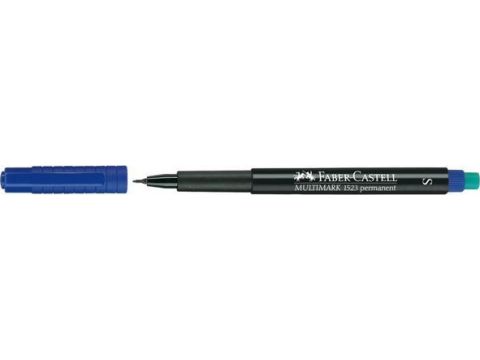 Faber Castell Μαρκαδόρος Ανεξίτηλος 1523 Multimark 0,4mm Μπλε