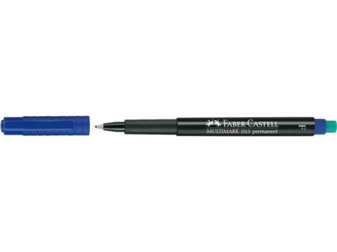 Faber Castell Μαρκαδόρος Ανεξίτηλος 1513 Multimark 0.6mm Μπλε